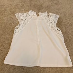 Shein sheer blouse